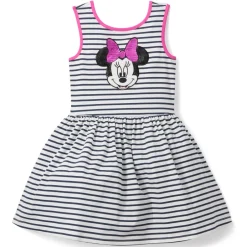 New Robe à rayures Minnie pour enfants Enfant Vêtements Pour Enfant