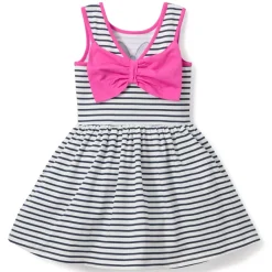 New Robe à rayures Minnie pour enfants Enfant Vêtements Pour Enfant