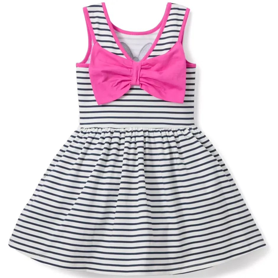 New Robe à rayures Minnie pour enfants Enfant Vêtements Pour Enfant