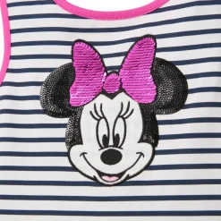 New Robe à rayures Minnie pour enfants Enfant Vêtements Pour Enfant