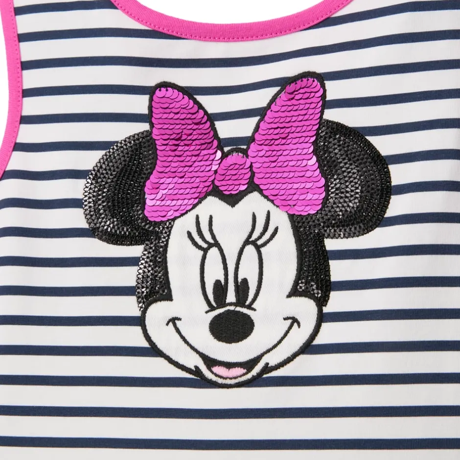 New Robe à rayures Minnie pour enfants Enfant Vêtements Pour Enfant