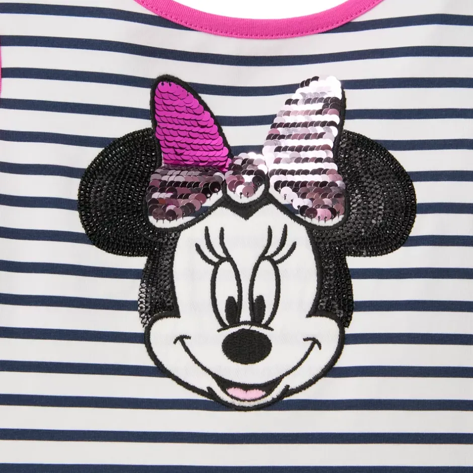 New Robe à rayures Minnie pour enfants Enfant Vêtements Pour Enfant