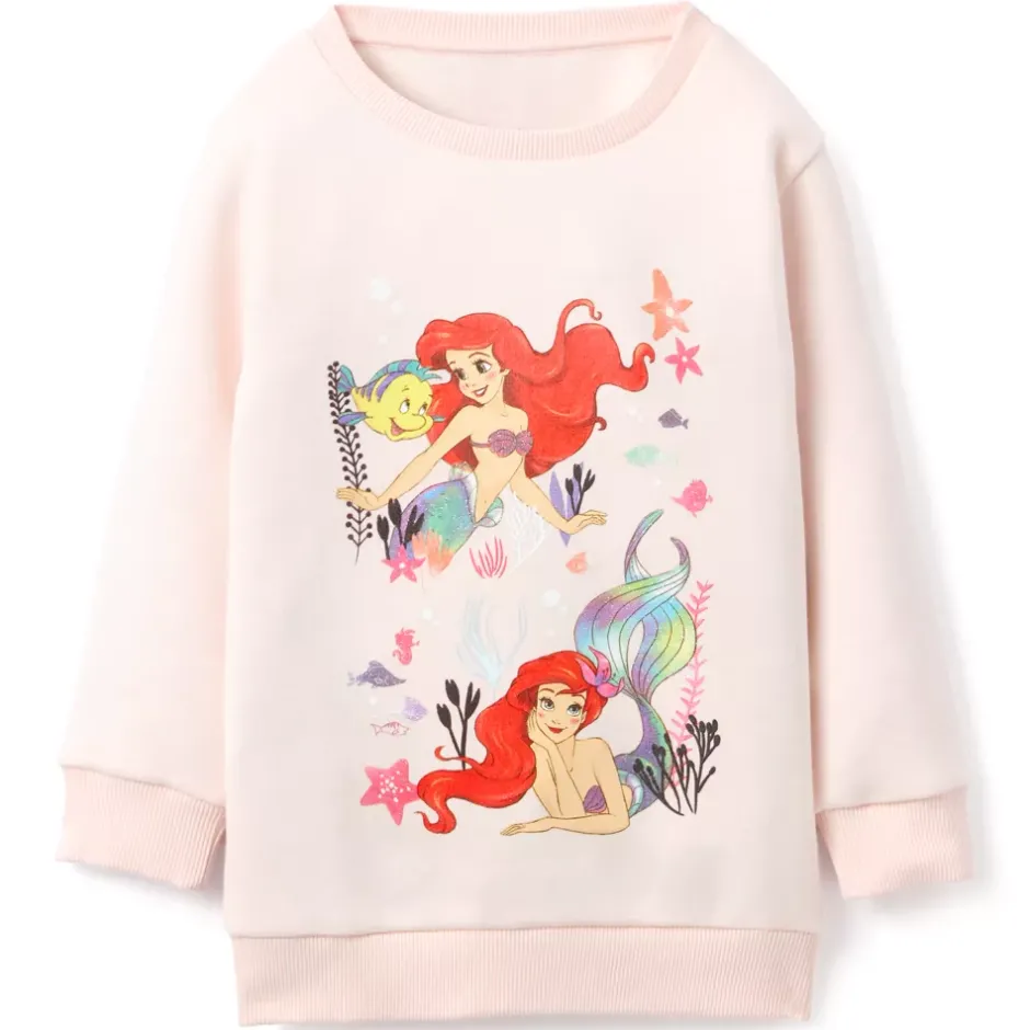 Sale Robe sweatshirt La Petite Sirène pour enfants Enfant Vêtements Pour Enfant