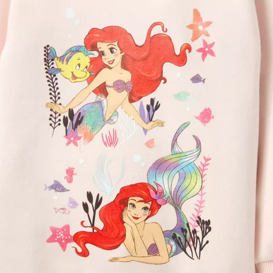 Sale Robe sweatshirt La Petite Sirène pour enfants Enfant Vêtements Pour Enfant