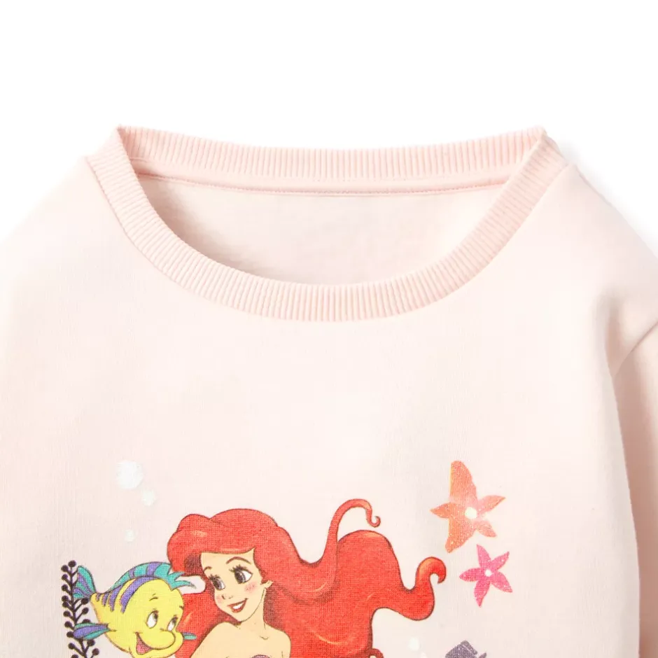 Sale Robe sweatshirt La Petite Sirène pour enfants Enfant Vêtements Pour Enfant