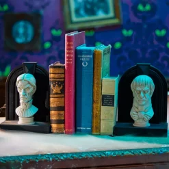 Online Serre-livres Bustes de Lucius et Lucrèce, The Haunted Mansion Accessoires De Décoration Disney