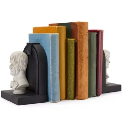 Online Serre-livres Bustes de Lucius et Lucrèce, The Haunted Mansion Accessoires De Décoration Disney