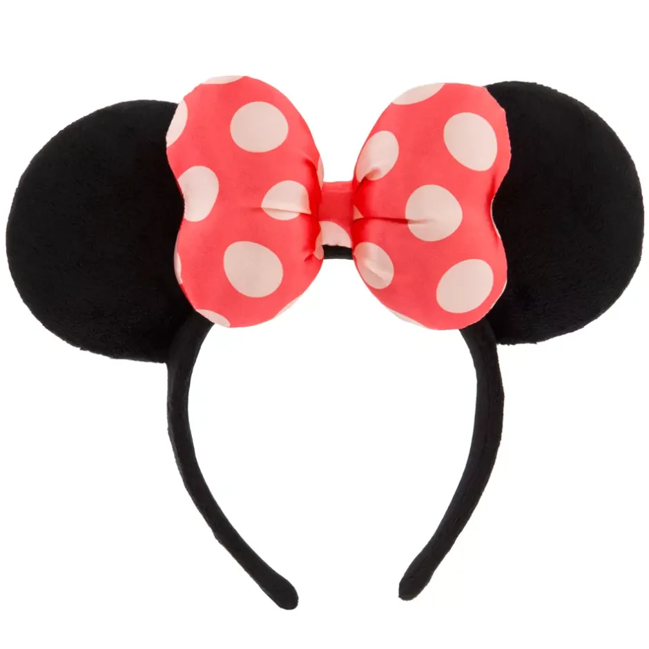 Serre-tête à oreilles de Minnie à pois pour adultes Oreilles Disney|Carnaval