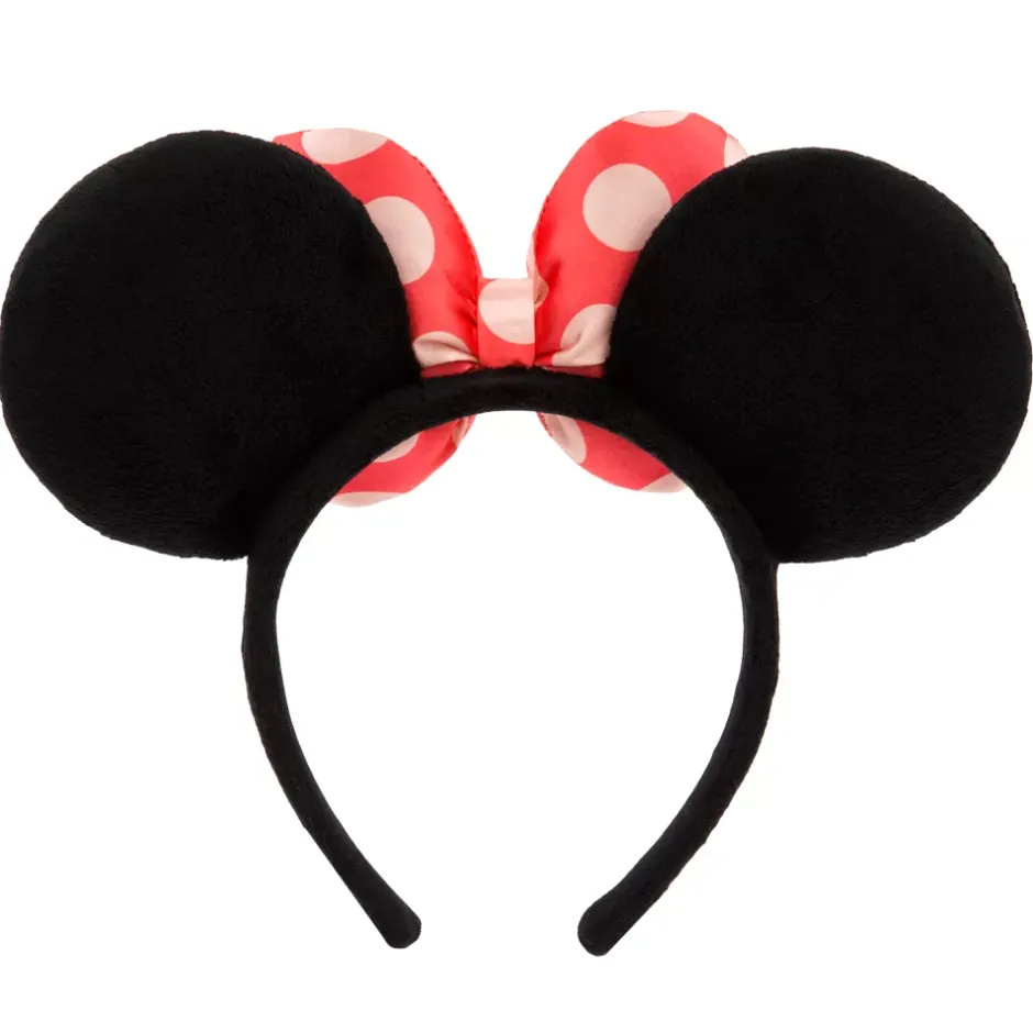 Serre-tête à oreilles de Minnie à pois pour adultes Oreilles Disney|Carnaval