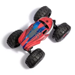 Spinmaster Monster Jam Monster Truck télécommandé Marvel Spider-Man géant, tout-terrain, plus de 60 cm de long, échelle 1:6 Véhicules