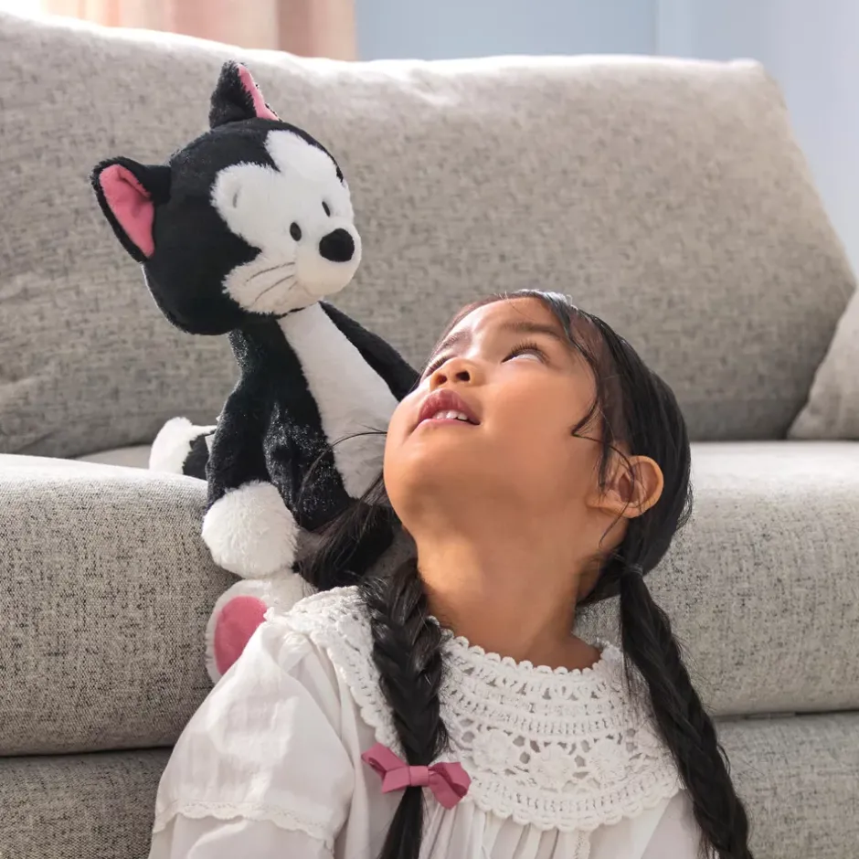 New Spinmaster Peluche Figaro Disney GUND Toothpick, Pinocchio, 38 cm Peluches