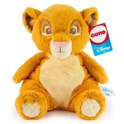 Best Spinmaster Peluche Simba Disney GUND Oh So Snuggly, Le Roi Lion, 31,5 cm Peluches