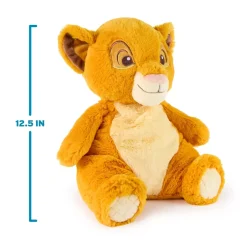 Best Spinmaster Peluche Simba Disney GUND Oh So Snuggly, Le Roi Lion, 31,5 cm Peluches
