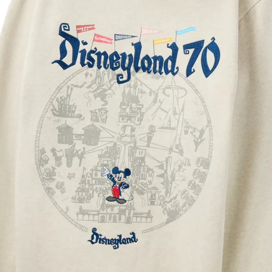 Online Sweat-shirt à capuche Mickey Mouse & Map Disneyland Resort 70th Anniversary pour adultes Femme Vêtements Homme - T-Shirts, Sweats|Mode Pour Femmes
