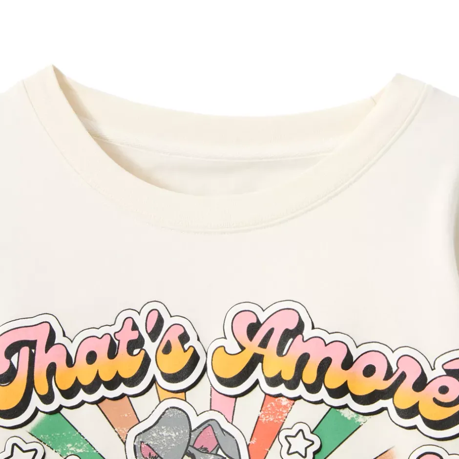 Sweat-shirt La Belle et le Clochard pour femmes Femme Mode Pour Femmes|Pull Et Sweat