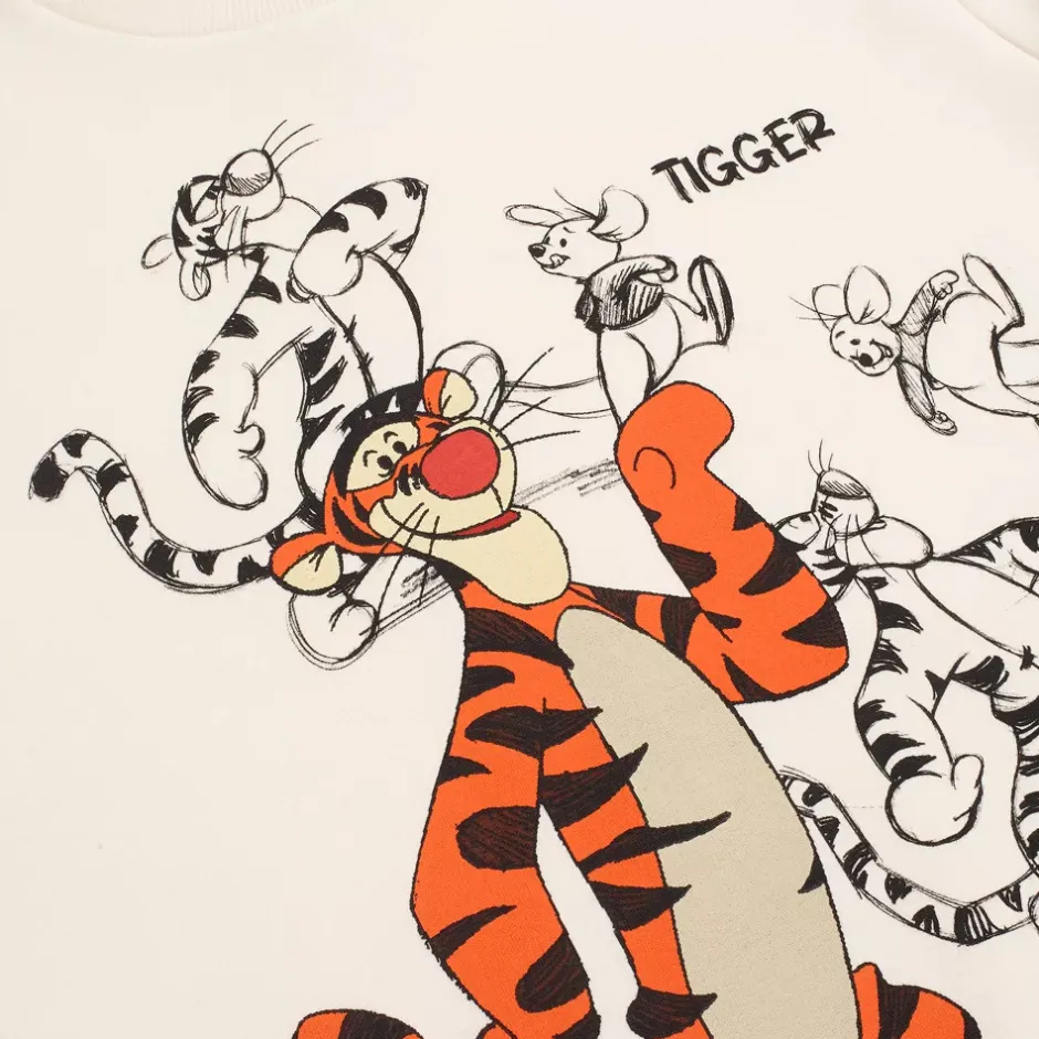 Best Sweatshirt Tigrou et Petit Gourou pour adultes, Winnie l'Ourson Femme Vêtements Homme - T-Shirts, Sweats|Mode Pour Femmes