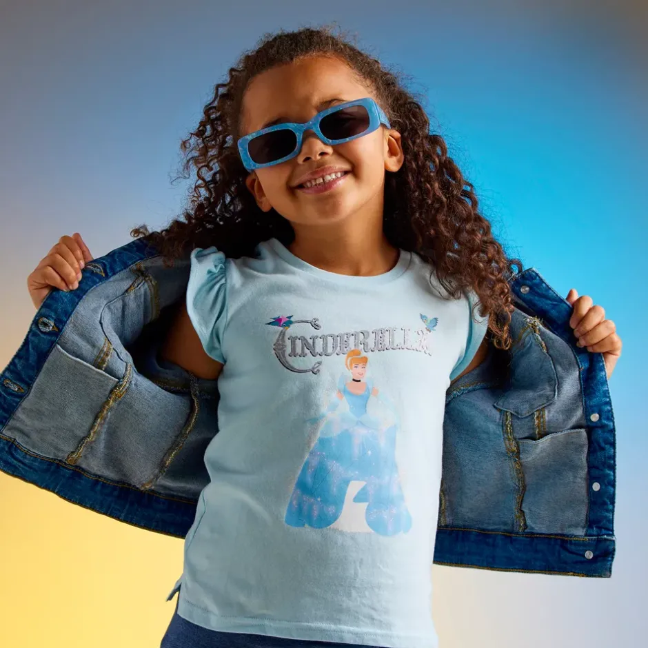 Hot T-shirt Cendrillon pour enfants Enfant Vêtements Pour Enfant