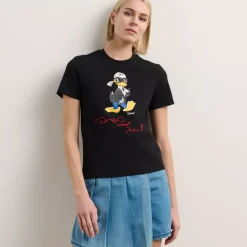 Outlet T-shirt Disney x KARL LAGERFELD pour femmes Femme Chemises Et T-Shirts|Mode Pour Femmes