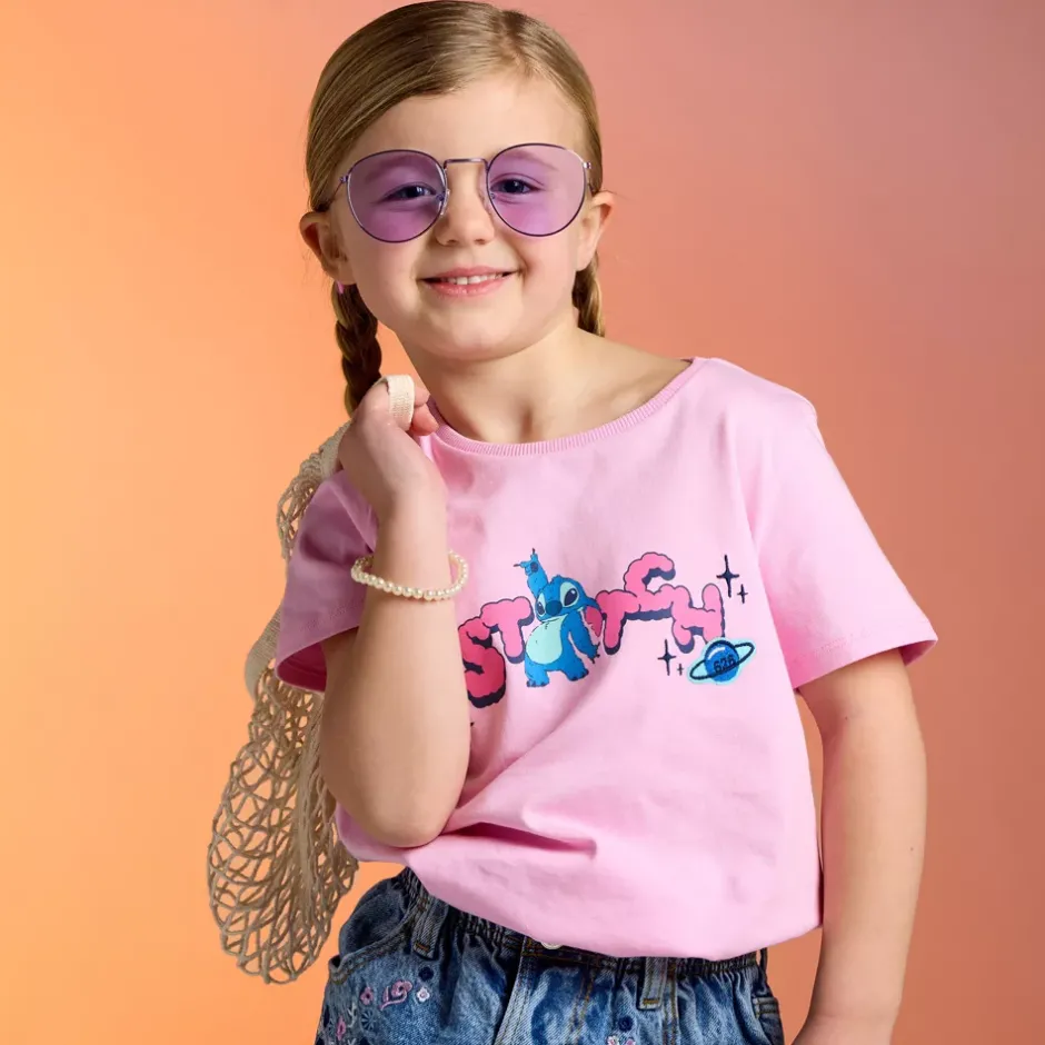 Hot T-shirt Stitch pour enfants, Lilo & Stitch Enfant Vêtements Pour Enfant