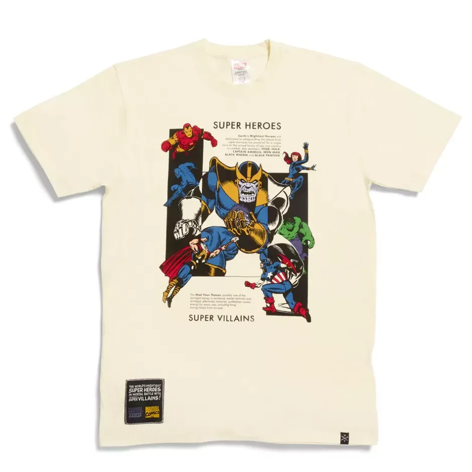 Outlet T-shirt Super-héros et Super-vilains Marvel Comics pour adultes Homme Vêtements Homme - T-Shirts, Sweats
